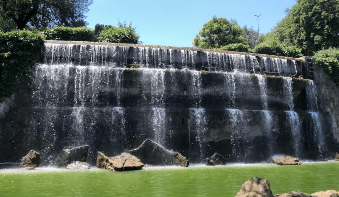 Giardino delle Cascate – wodospady w Rzymie