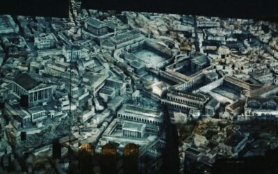 Świetlne przedstawienie na&nbsp;Forum Augusta w&nbsp;Rzymie